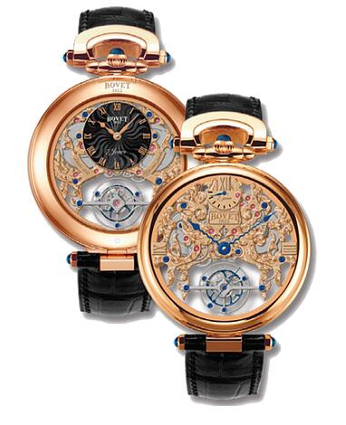 Bovet Amadeo Fleurier Grand Complications Amadeo Tourbillon squelette 7-jours AIFSQ015 Replica watch